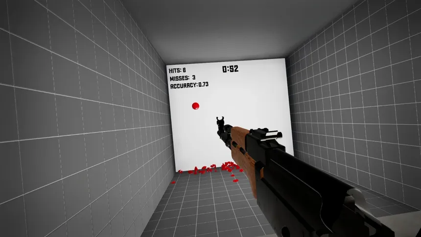Скриншот 3 к игре Paralax Vr Aim Trainer