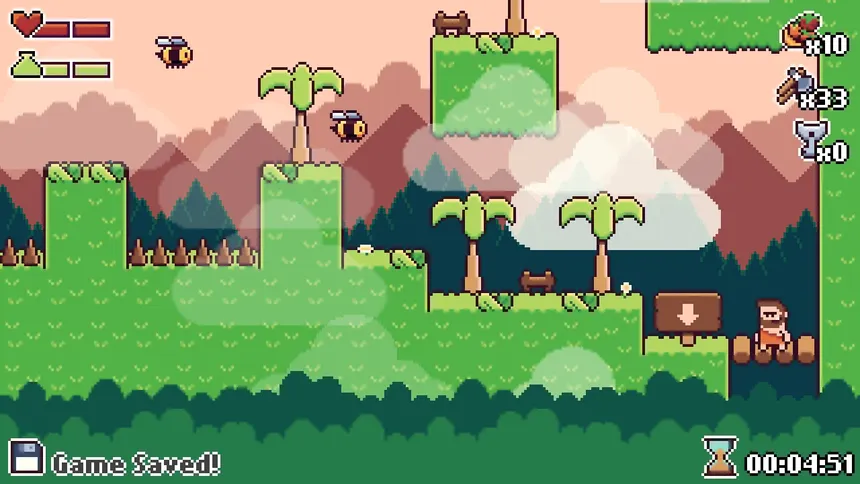 Скриншот 1 к игре Prehistoric Dude