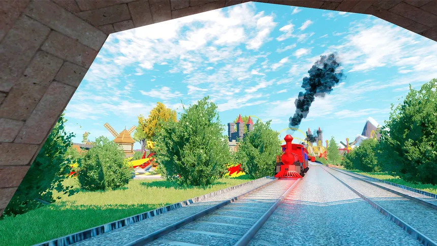 Скриншот 2 к игре Orlando Theme Park VR - Roller Coaster and Rides