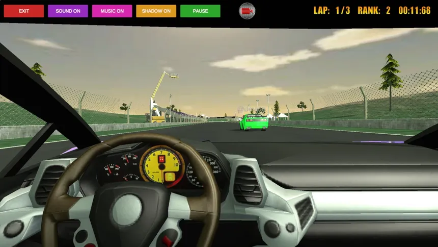 Скриншот 1 к игре Grand Prix Racing On Line