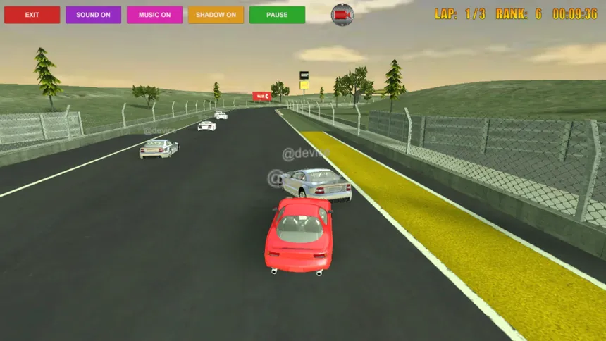 Скриншот 2 к игре Grand Prix Racing On Line