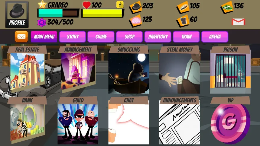 Скриншот 1 к игре Mafia Gangster City