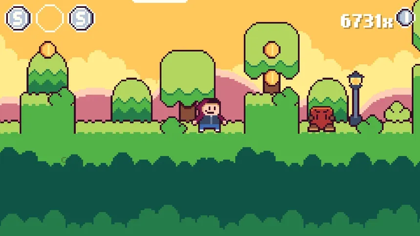 Скриншот 1 к игре Super Wiloo Demake