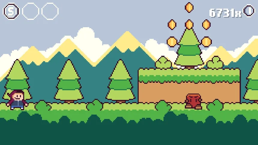 Скриншот 2 к игре Super Wiloo Demake