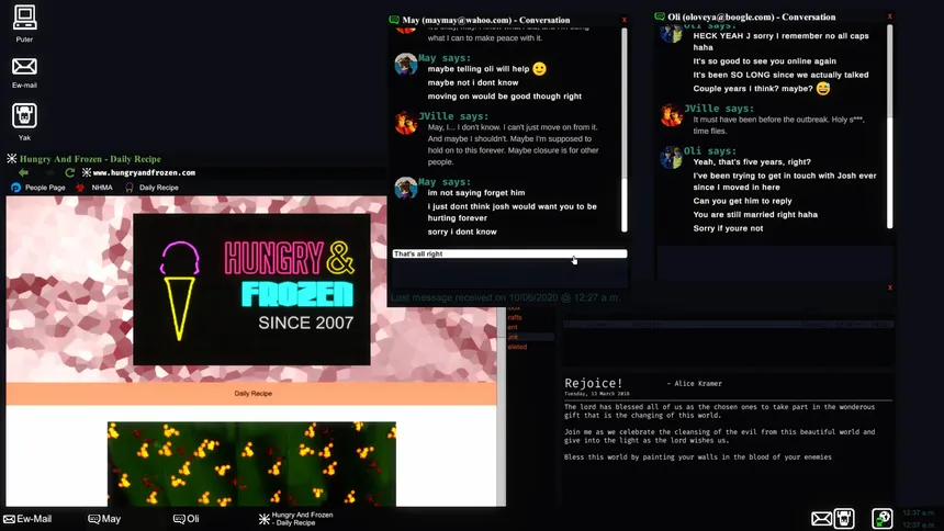 Скриншот 1 к игре Last Message