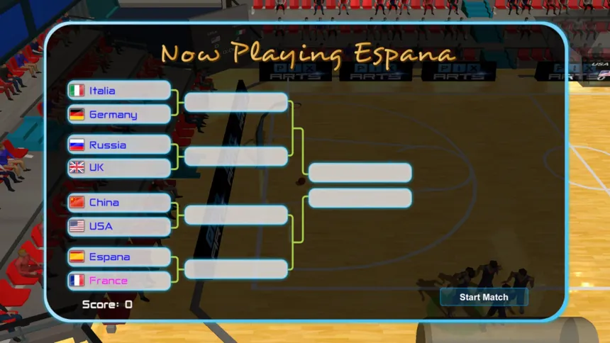 Скриншот 5 к игре Olympic Basketball