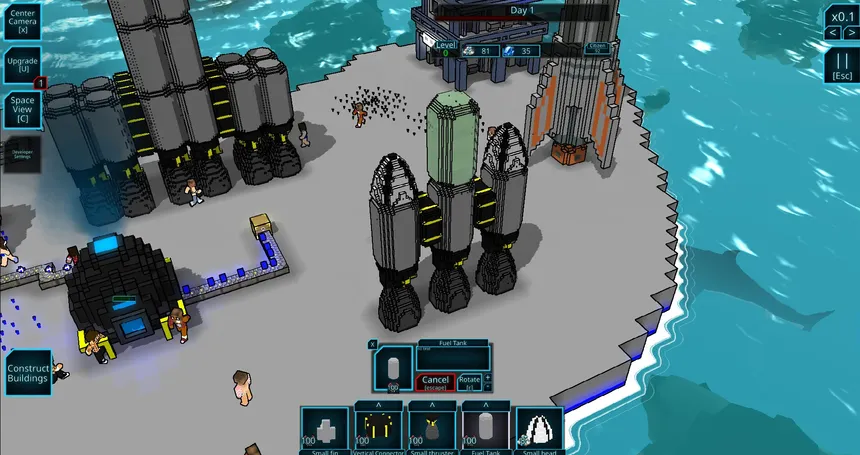 Скриншот 2 к игре SpaceFlight Factory