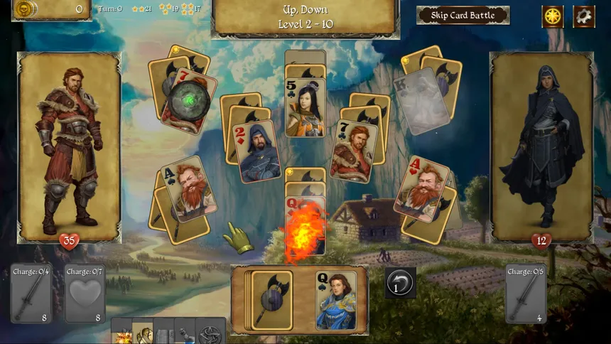 Скриншот 1 к игре Legends of Solitaire: Diamond Relic