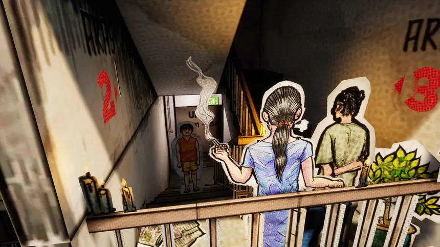 Скриншот 4 к игре Paper Ghost Stories: 7PM
