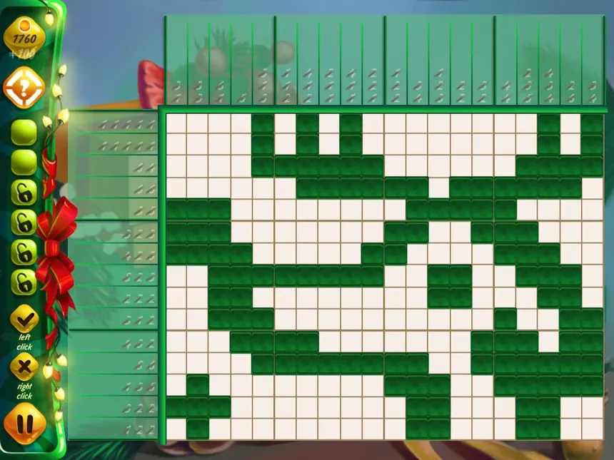Скриншот 1 к игре Santa's Toy Factory Nonograms