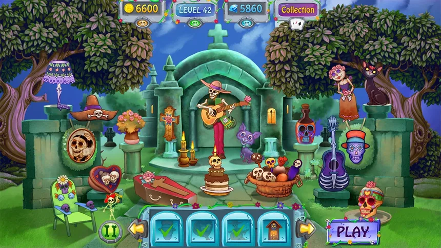 Скриншот 2 к игре Day of the Dead: Solitaire Collection