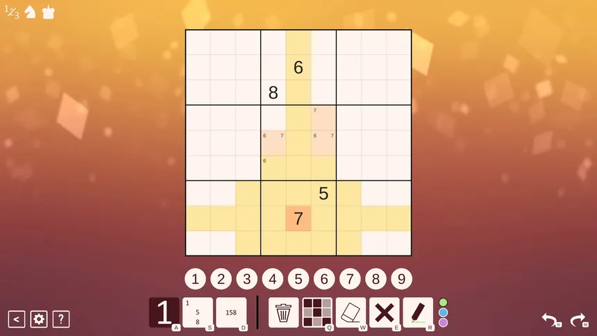 Скриншот 1 к игре Miracle Sudoku