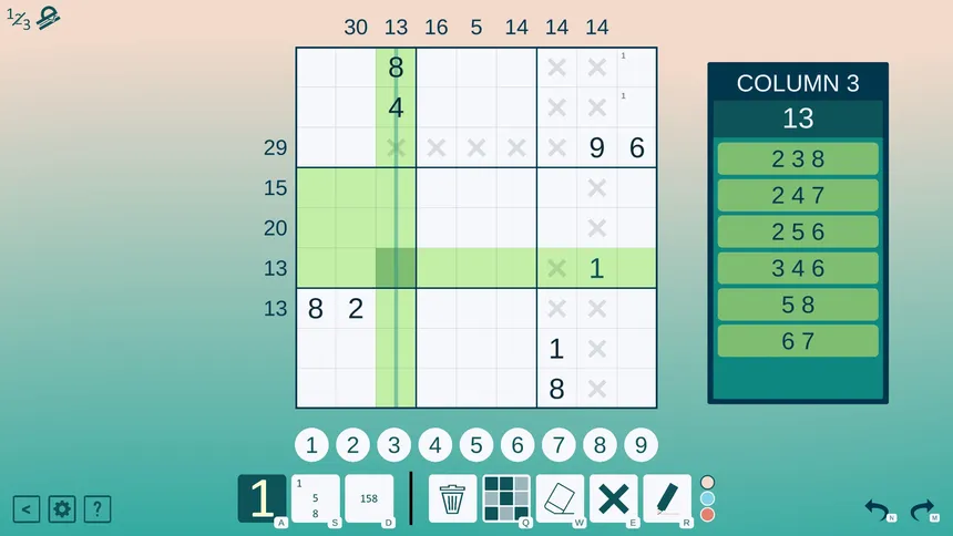 Скриншот 3 к игре Miracle Sudoku