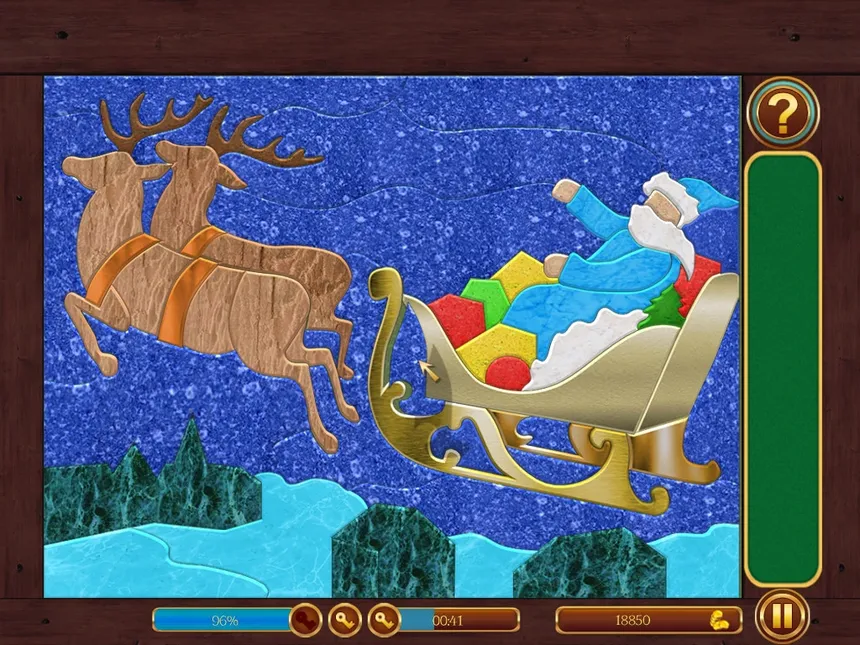 Скриншот 4 к игре Christmas Patchwork Frozen
