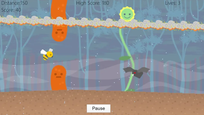 Скриншот 5 к игре Flappy Bee