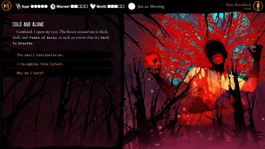 Скриншот 1 к игре Werewolf: The Apocalypse — Heart of the Forest