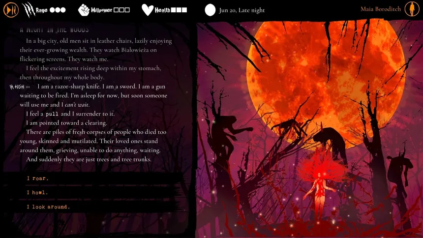 Скриншот 5 к игре Werewolf: The Apocalypse — Heart of the Forest