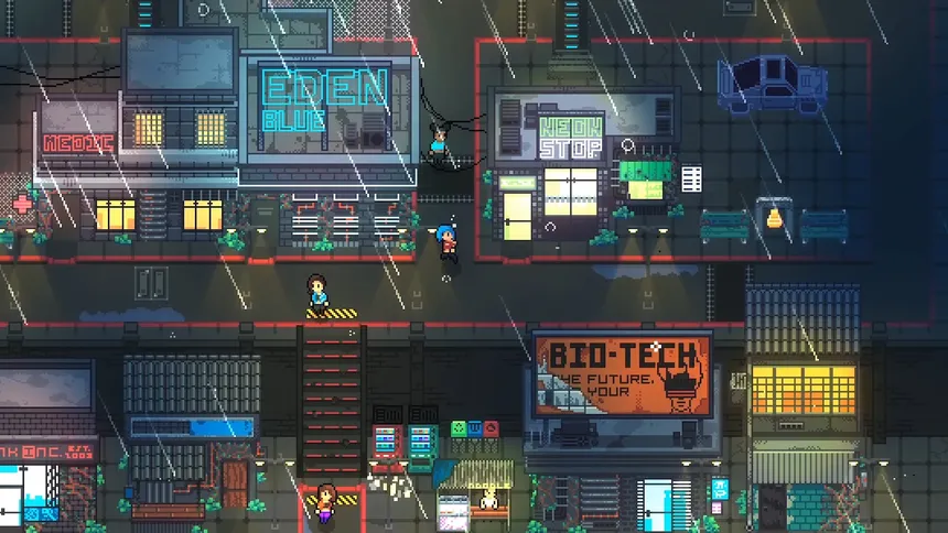 Скриншот 1 к игре Neon Blight