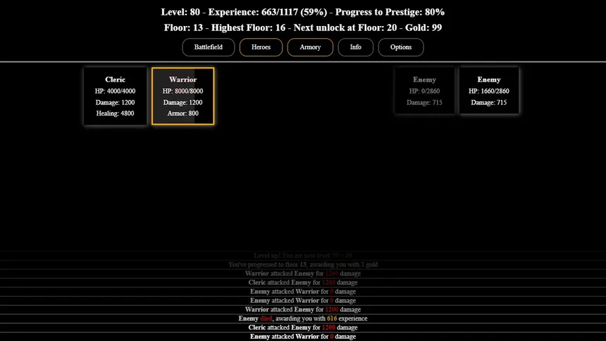 Скриншот 4 к игре Incremental Adventures
