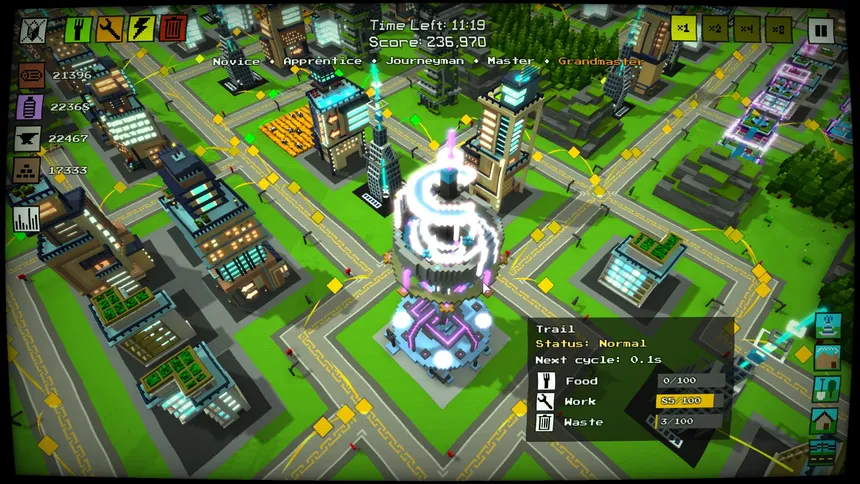 Скриншот 3 к игре 20 Minute Metropolis - The Action City Builder