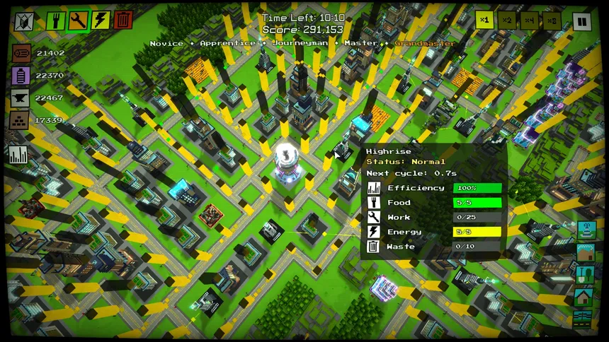 Скриншот 4 к игре 20 Minute Metropolis - The Action City Builder