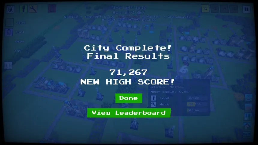 Скриншот 8 к игре 20 Minute Metropolis - The Action City Builder