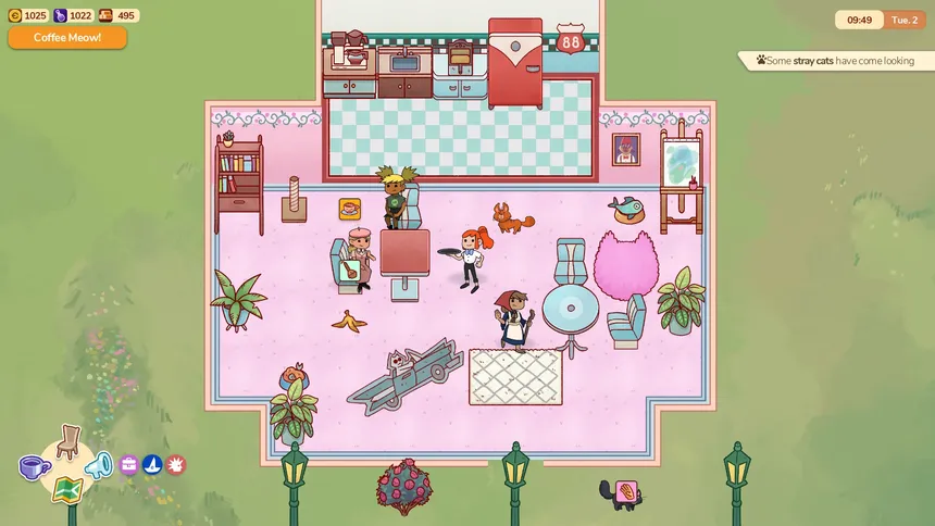 Скриншот 1 к игре Cat Cafe Manager