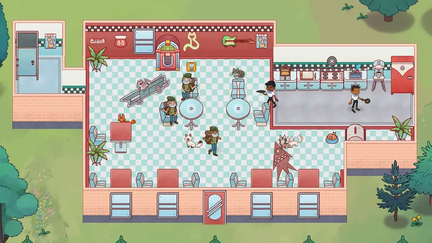 Скриншот 4 к игре Cat Cafe Manager