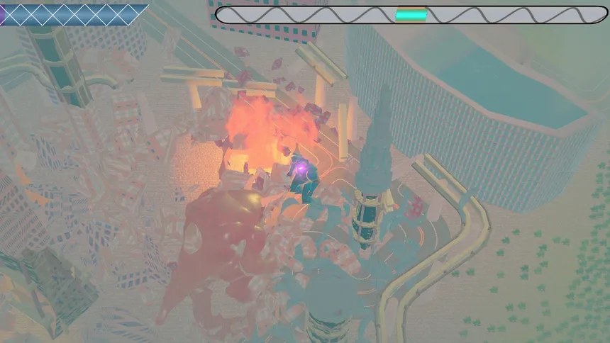 Скриншот 8 к игре Mecha Destruction