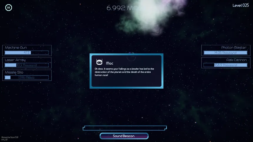 Скриншот 5 к игре Above the Stars