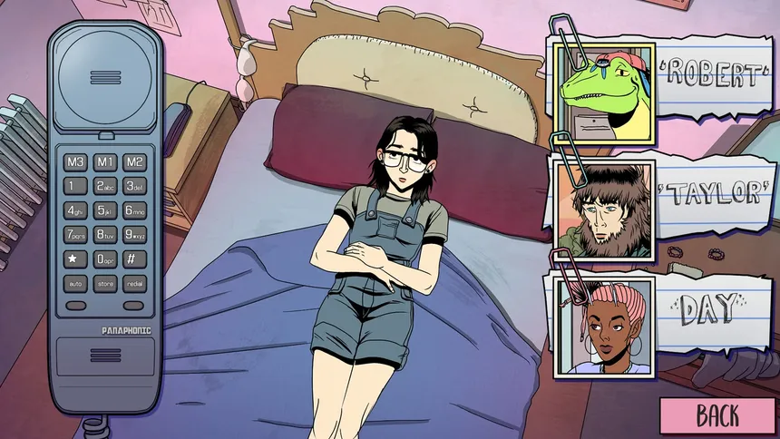 Скриншот 2 к игре Raptor Boyfriend: A High School Romance