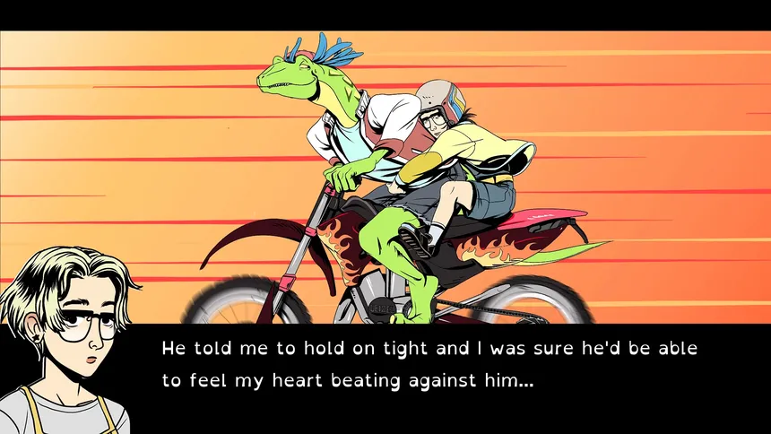 Скриншот 4 к игре Raptor Boyfriend: A High School Romance