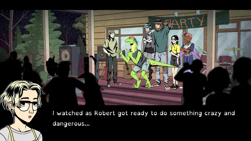 Скриншот 7 к игре Raptor Boyfriend: A High School Romance