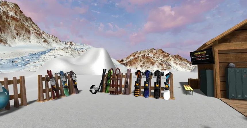 Скриншот 2 к игре Ski Doom VR