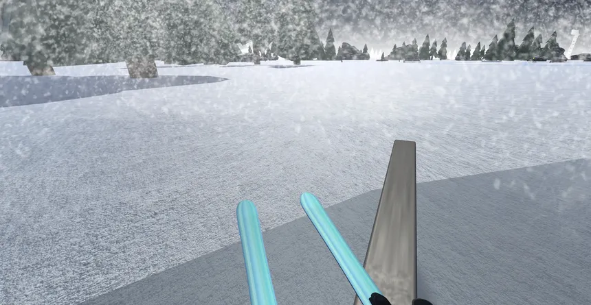 Скриншот 3 к игре Ski Doom VR