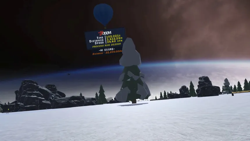 Скриншот 7 к игре Ski Doom VR