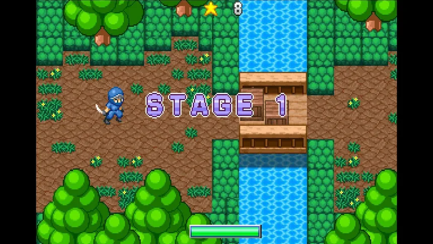 Скриншот 1 к игре Pixel Ninja