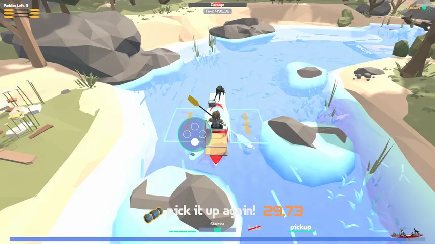 Скриншот 1 к игре Down the River
