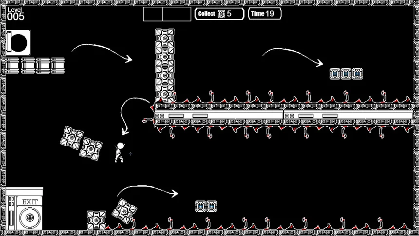 Скриншот 2 к игре 1-Bit Astronaut