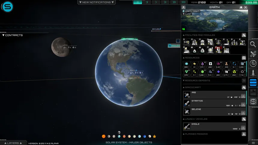 Скриншот 3 к игре Solar Expanse - Space Exploration Manager