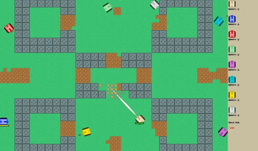 Скриншот 1 к игре SuperTanks