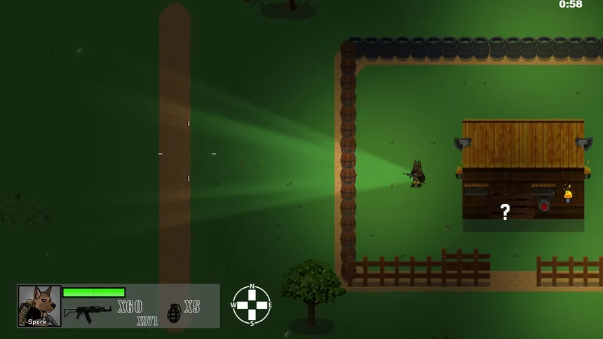 Скриншот 2 к игре Spark The Battle Dog