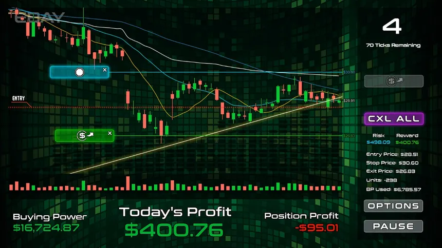 Скриншот 1 к игре HYPERBOLIC Arcade Trading