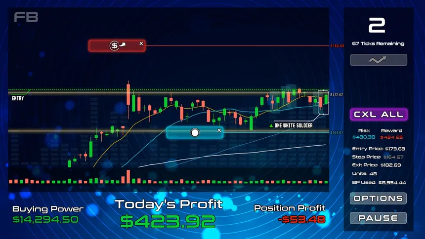 Скриншот 6 к игре HYPERBOLIC Arcade Trading
