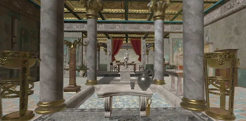 Скриншот 6 к игре VR Travelling in the Roman Empire (VR Rome Time machine travel in history)