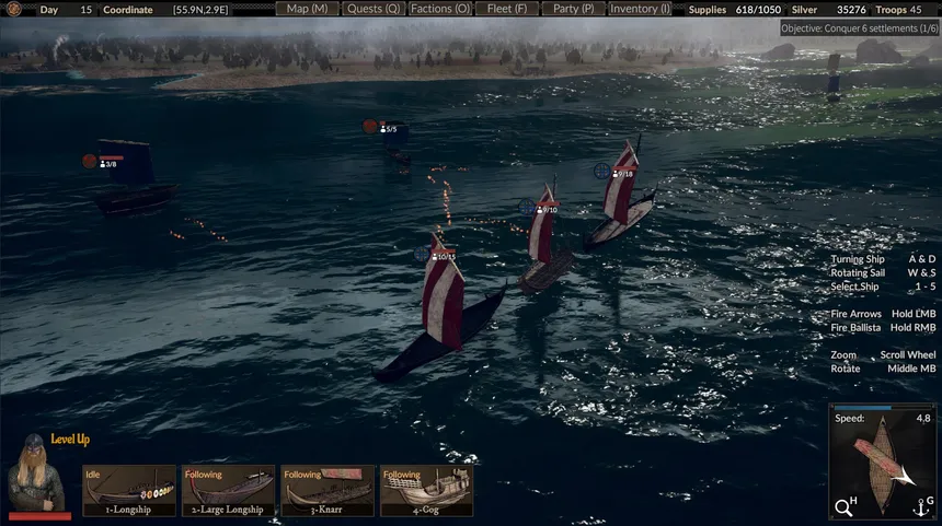 Скриншот 1 к игре The Viking Way