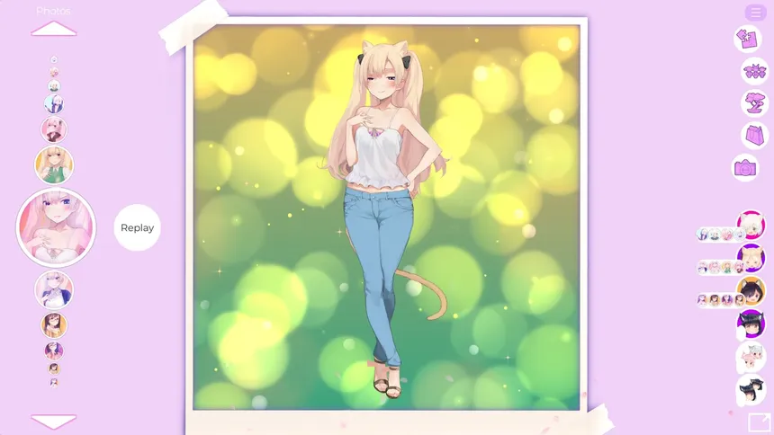 Скриншот 7 к игре Mosaique Neko Waifus 3