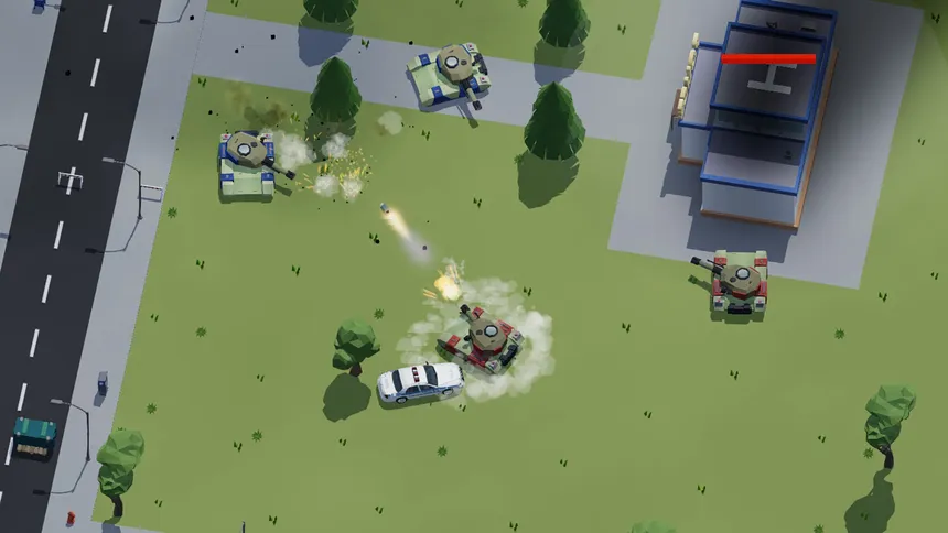 Скриншот 5 к игре Tank Rampage