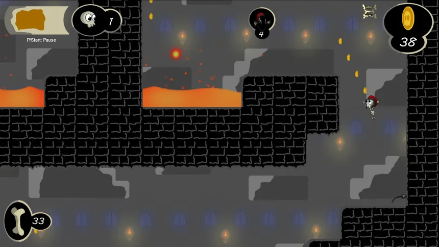 Скриншот 1 к игре SkeleToon:forgotten memories