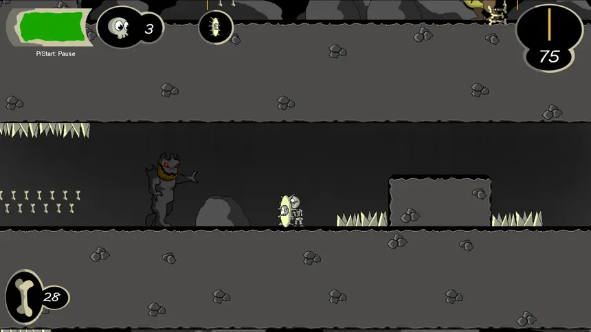 Скриншот 3 к игре SkeleToon:forgotten memories